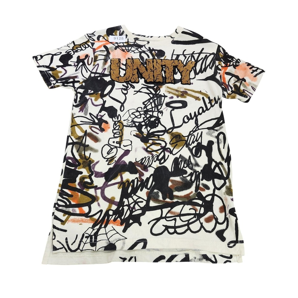 Evolution In Design Shirt Youth XL 18-20 Multicolor Unity Graffiti Tee